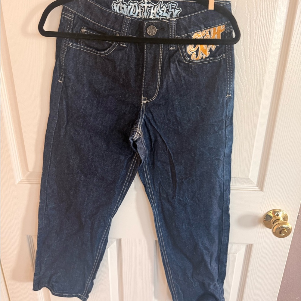 Men's Relaxed Fit Jeans - Dark Blue